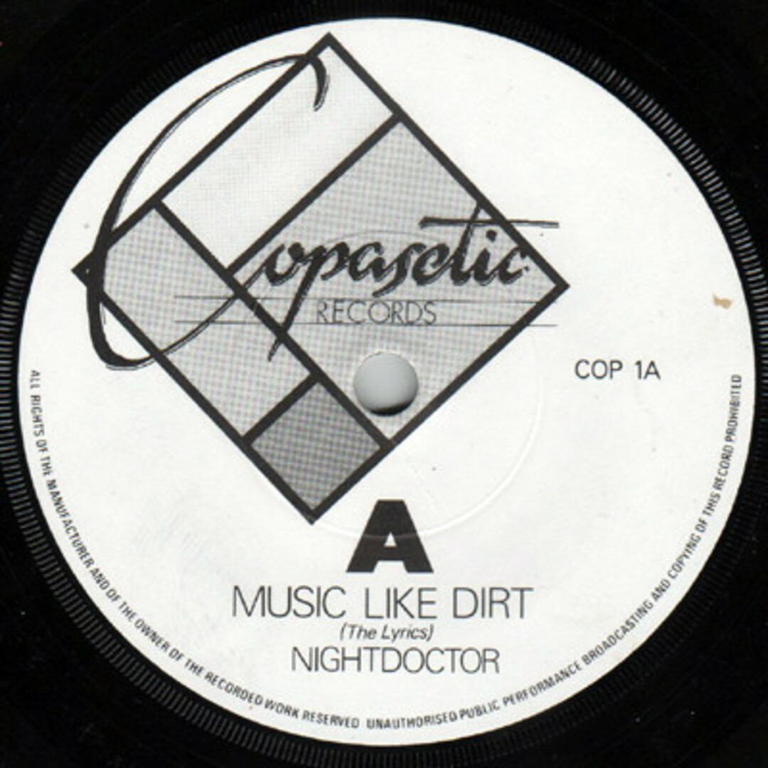 英7" Nightdoctor Music Like Dirt COP1 Copasetic Records /00080 エンタメ/ホビーのエンタメ その他(その他)の商品写真