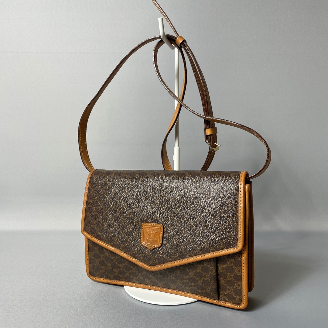 CELINE - 2501-84|セリーヌ ショルダーバッグ ブラウン CELINE - 2501-84|セリーヌ ショルダーバッグ ブラウン