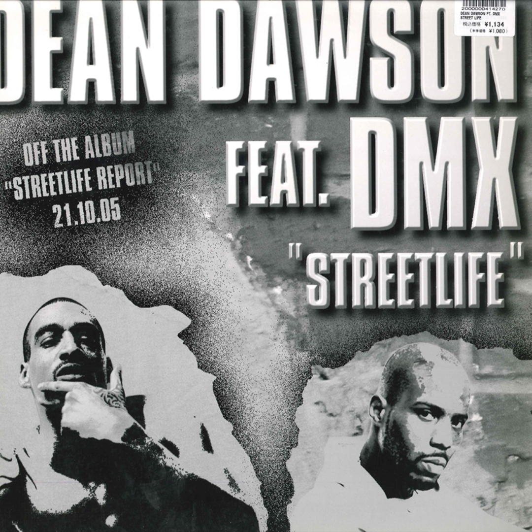 独12” Dean Dawson Streetlife 82876735871PROMO STREETLIFE /00250 エンタメ/ホビーのエンタメ その他(その他)の商品写真