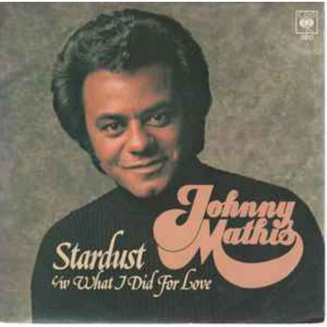 英7" Johnny Mathis Stardust SCBS3913PROMO CBS プロモ /00080 エンタメ/ホビーのエンタメ その他(その他)の商品写真