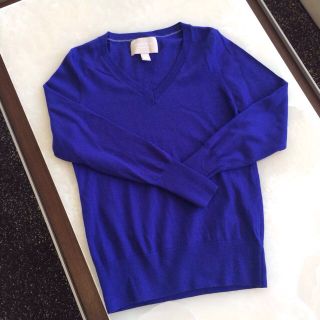 バナナリパブリック(Banana Republic)のバナリパ blue knit★送料込(ニット/セーター)