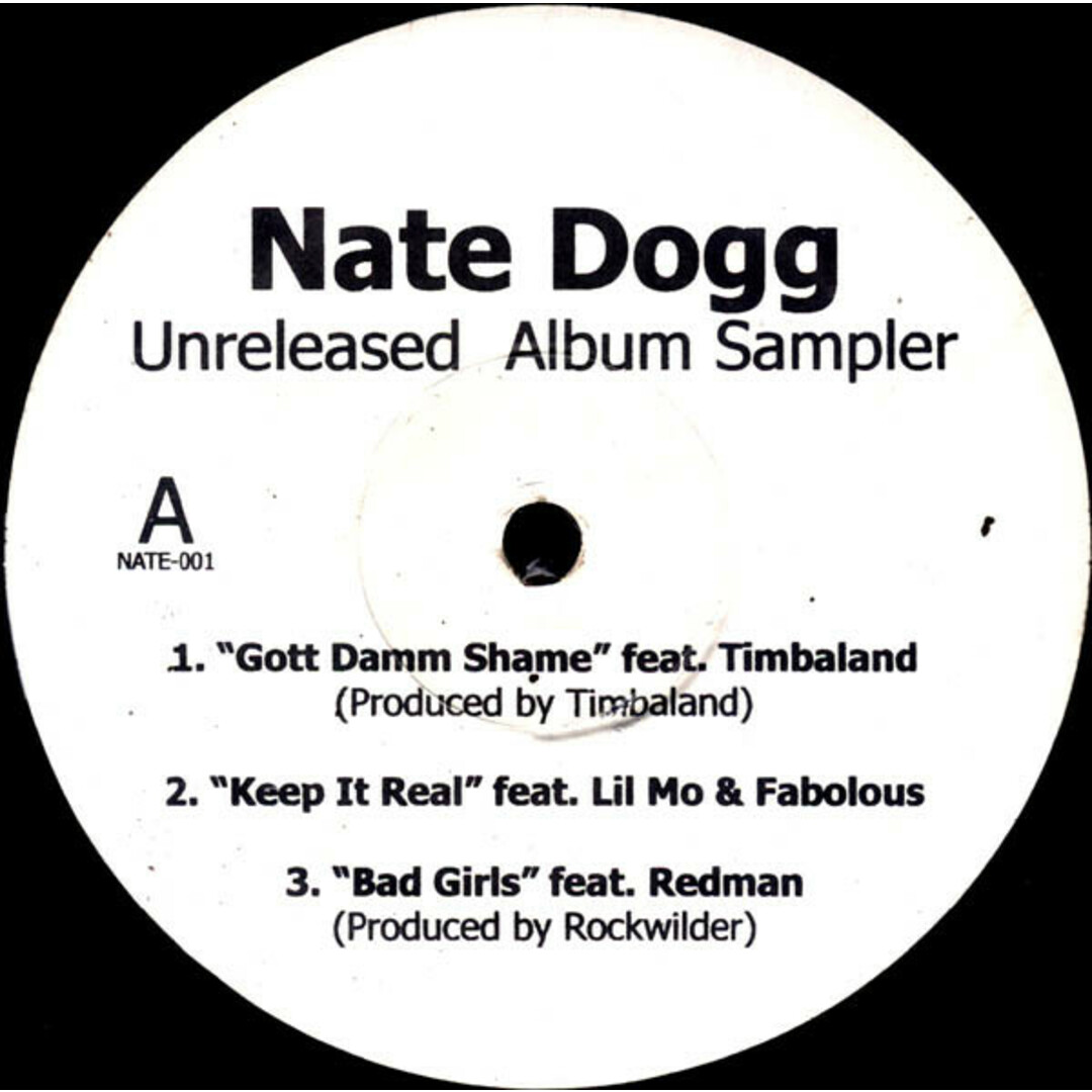 米12" Nate Dogg Unreleased Album Sampler NATE001 Not On Label (Nate Dogg) /00250 エンタメ/ホビーのエンタメ その他(その他)の商品写真