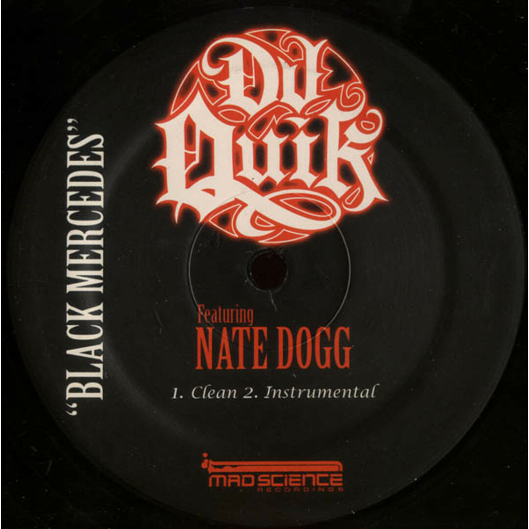 米12" DJ Quik Black Mercedes NONE Mad Science /00250 エンタメ/ホビーのエンタメ その他(その他)の商品写真