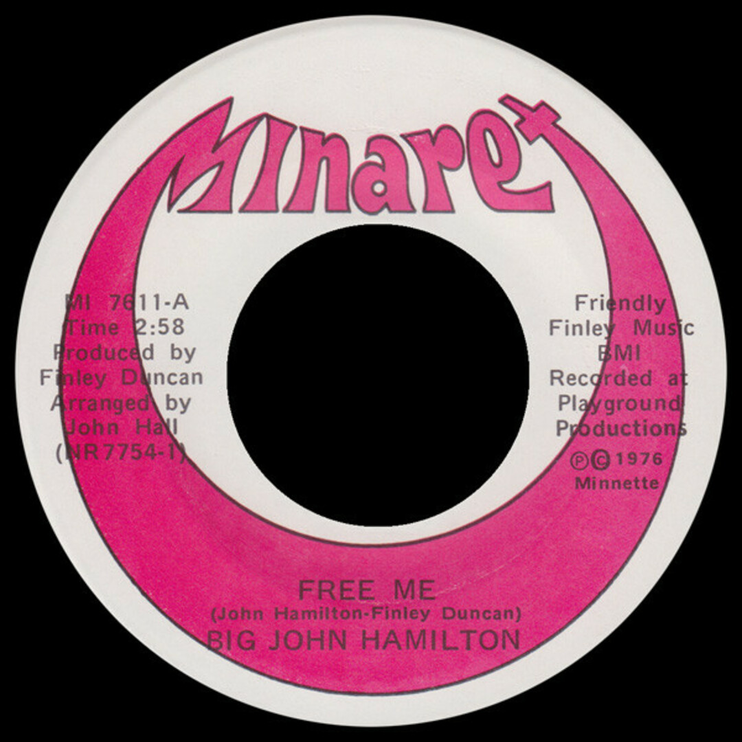米7" Big John Hamilton Free Me MI7611 Minaret /00080 エンタメ/ホビーのエンタメ その他(その他)の商品写真