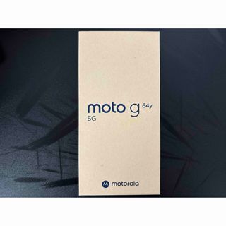 モトローラ(Motorola)のmoto g 64y 黒(スマートフォン本体)