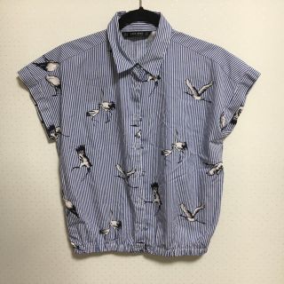 ザラ(ZARA)のZARA シャツ(シャツ/ブラウス(半袖/袖なし))