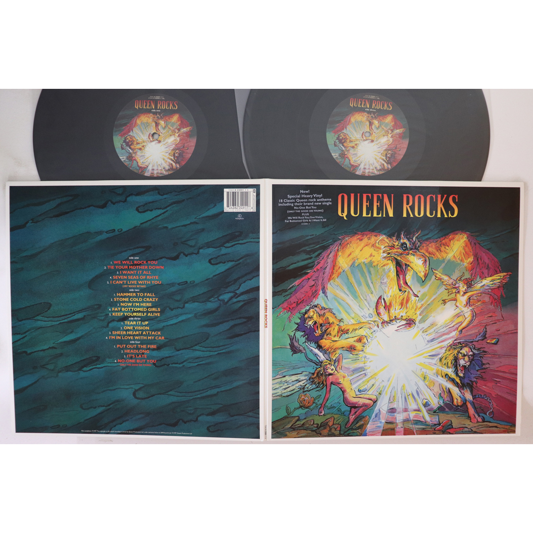英2discs LP Queen Queen Rocks 724382309116 PARLOPHONE /00500 エンタメ/ホビーのエンタメ その他(その他)の商品写真