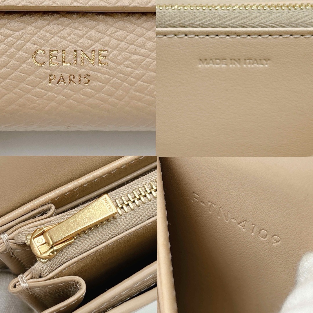 CELINE - 極美品* CELINE セリーヌ ラージフラップ カーフ CELINE - 極美品* CELINE セリーヌ ラージフラップ カーフ