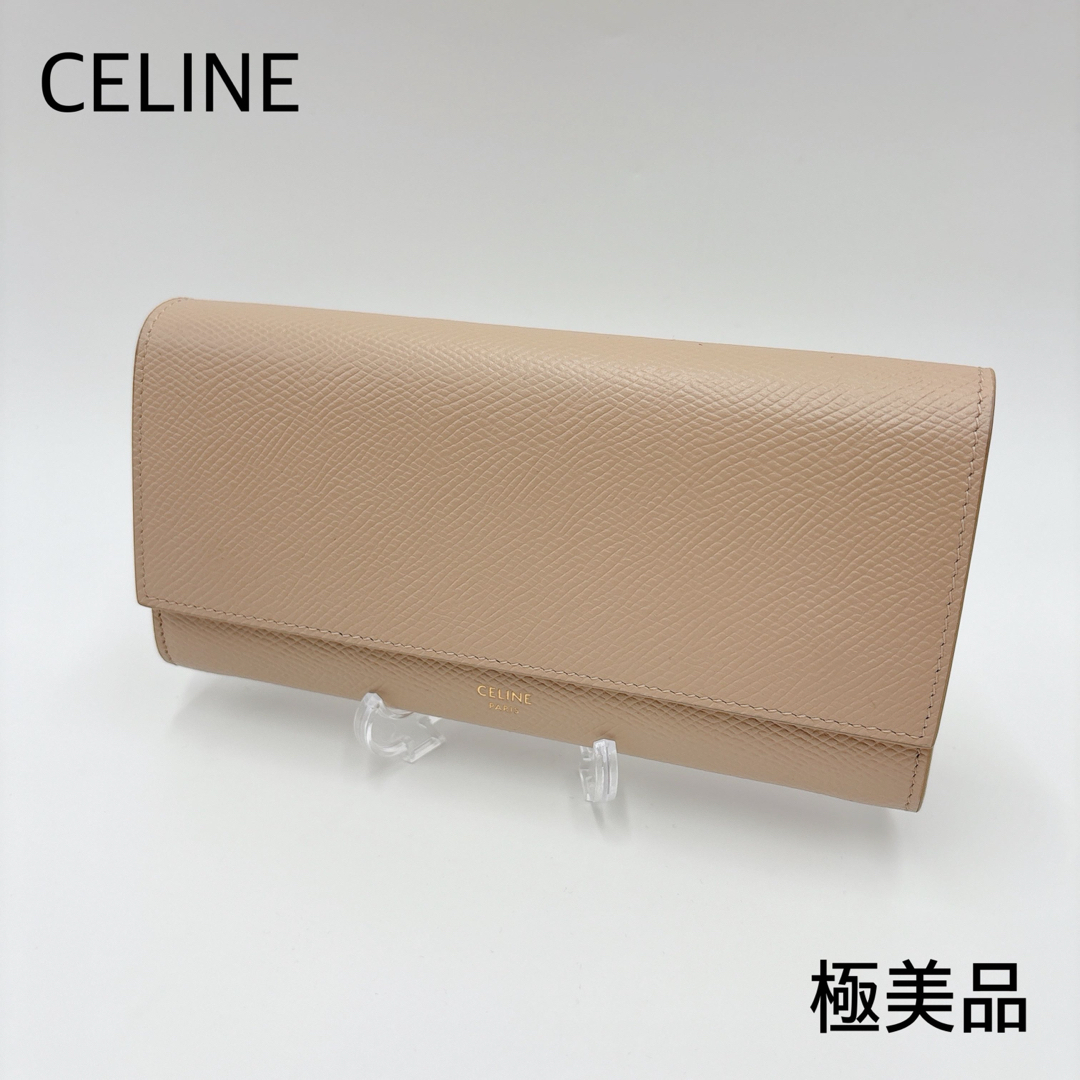 CELINE - 極美品* CELINE セリーヌ ラージフラップ カーフ CELINE - 極美品* CELINE セリーヌ ラージフラップ カーフ