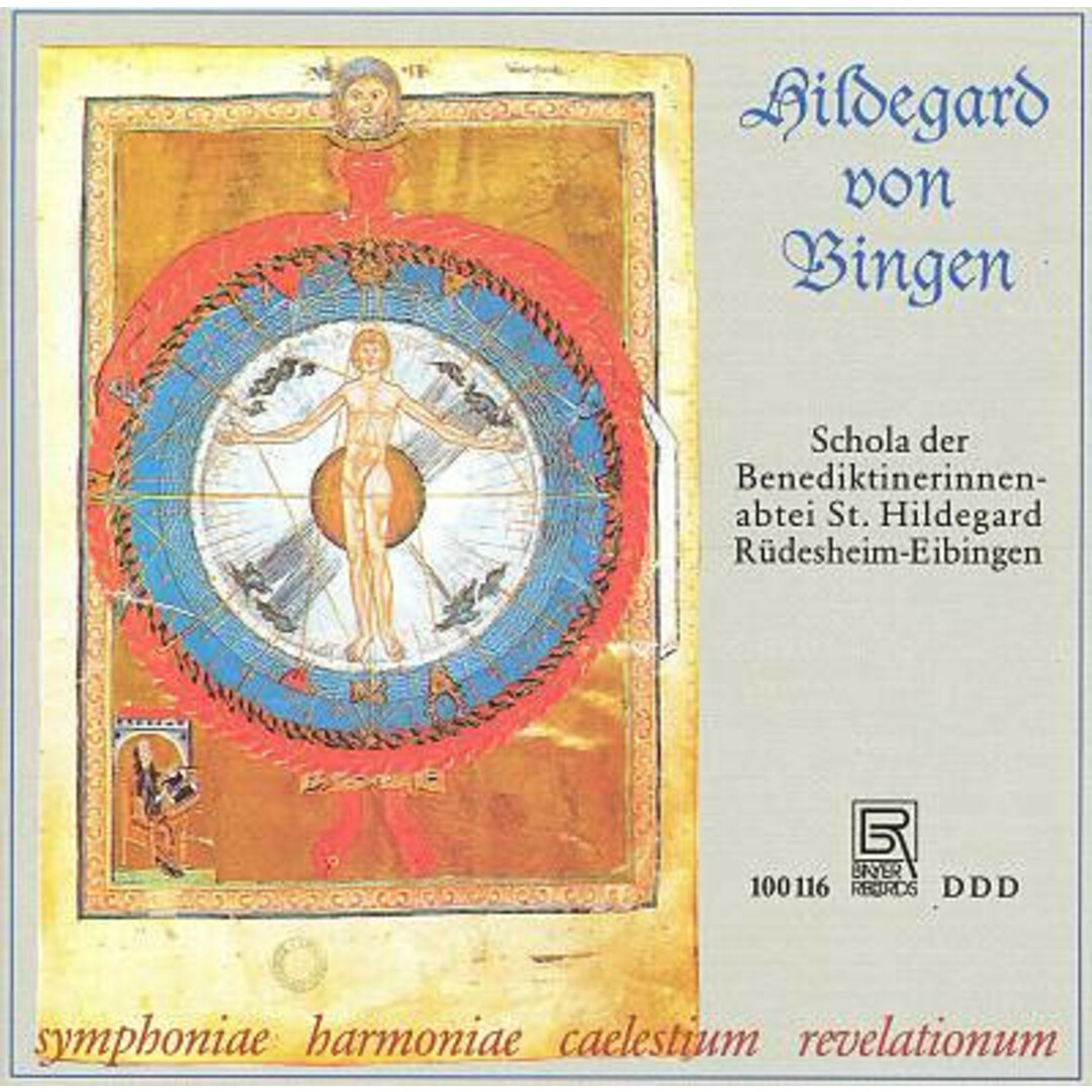 独CD Von Bingen、 Rudesheim; Benedictine Abb Symphoniae / Harmoniae / Caelestium BR100116CD /00110 エンタメ/ホビーのCD(ポップス/ロック(洋楽))の商品写真