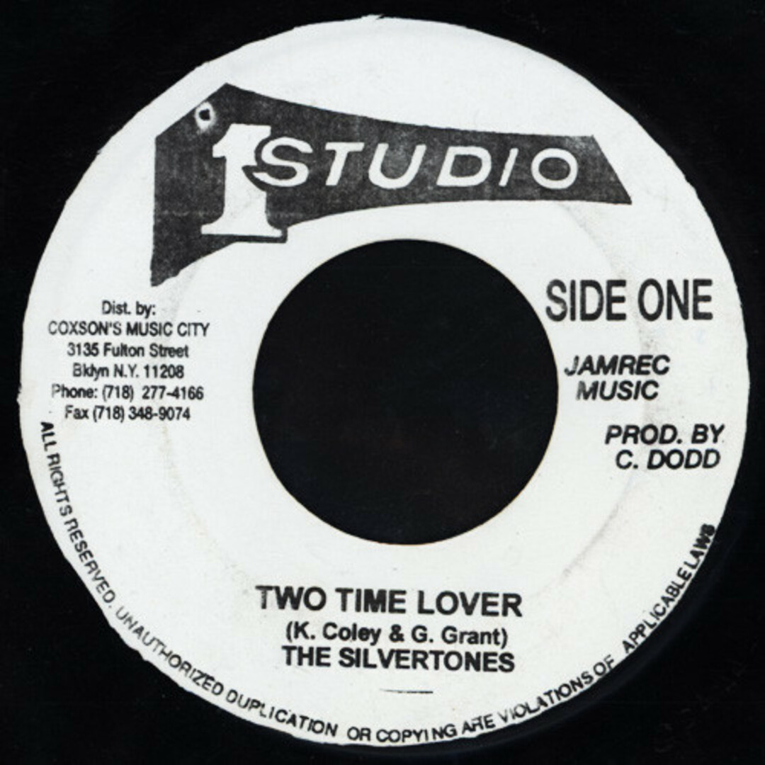 ジャマイカ7” The Silvertones Two Time Lover NONE Studio One /00080 エンタメ/ホビーのエンタメ その他(その他)の商品写真