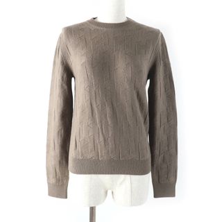 HERMES - エルメス HERMES ニット シルク 切り替え セーター 総