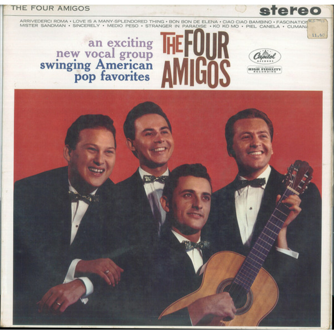 英LP The Four Amigos The Four Amigos ST1617 Capitol Records /00260 エンタメ/ホビーのエンタメ その他(その他)の商品写真