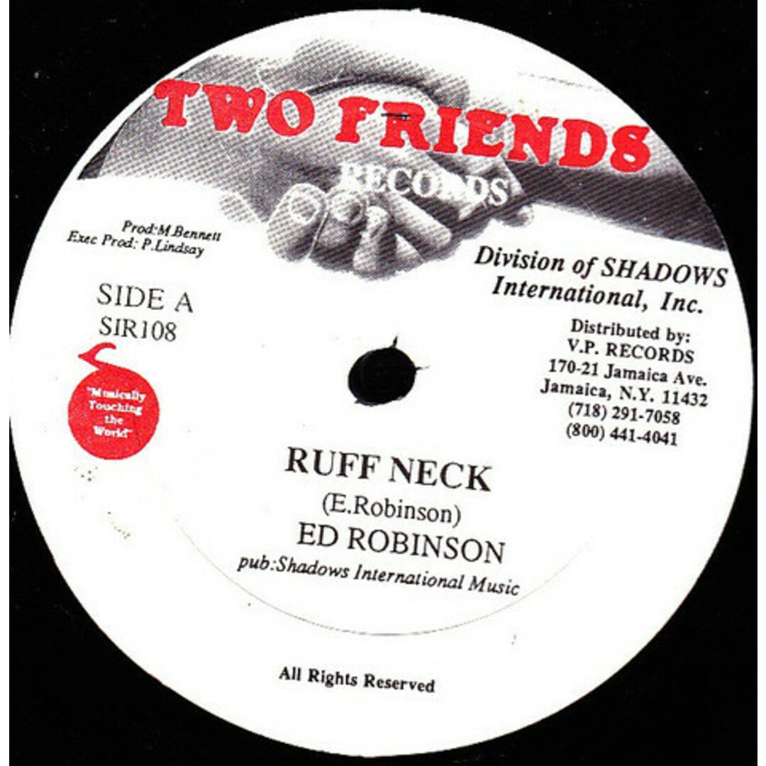 米12” Ed Robinson Ruff Neck SIR108 Two Friends Records /00250 エンタメ/ホビーのエンタメ その他(その他)の商品写真
