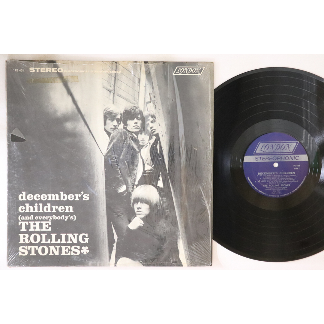 米LP Rolling Stones Decembers Children (And Everybodys) PS451 LONDON /00260 エンタメ/ホビーのエンタメ その他(その他)の商品写真