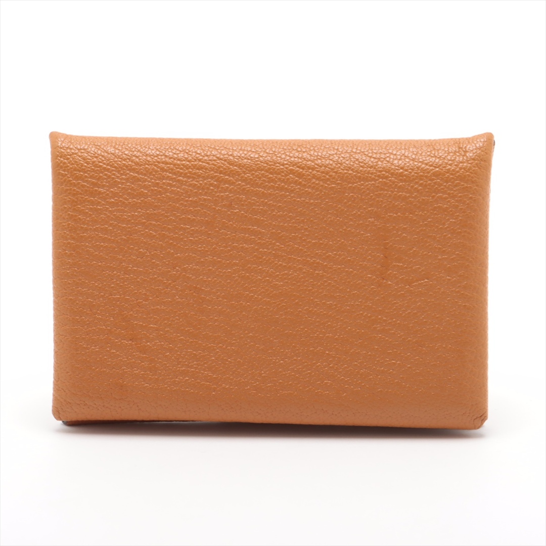 HERMES - 極美品 エルメス カルヴィ レザー カードケース 名刺 HERMES - 極美品 エルメス カルヴィ レザー カードケース 名刺