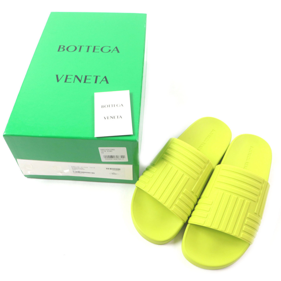 極美品▽BOTTEGAVENETA ボッテガヴェネタ 690105 SLIDER SANDAL 極美品▽BOTTEGAVENETA ボッテガヴェネタ 690105 SLIDER SANDAL