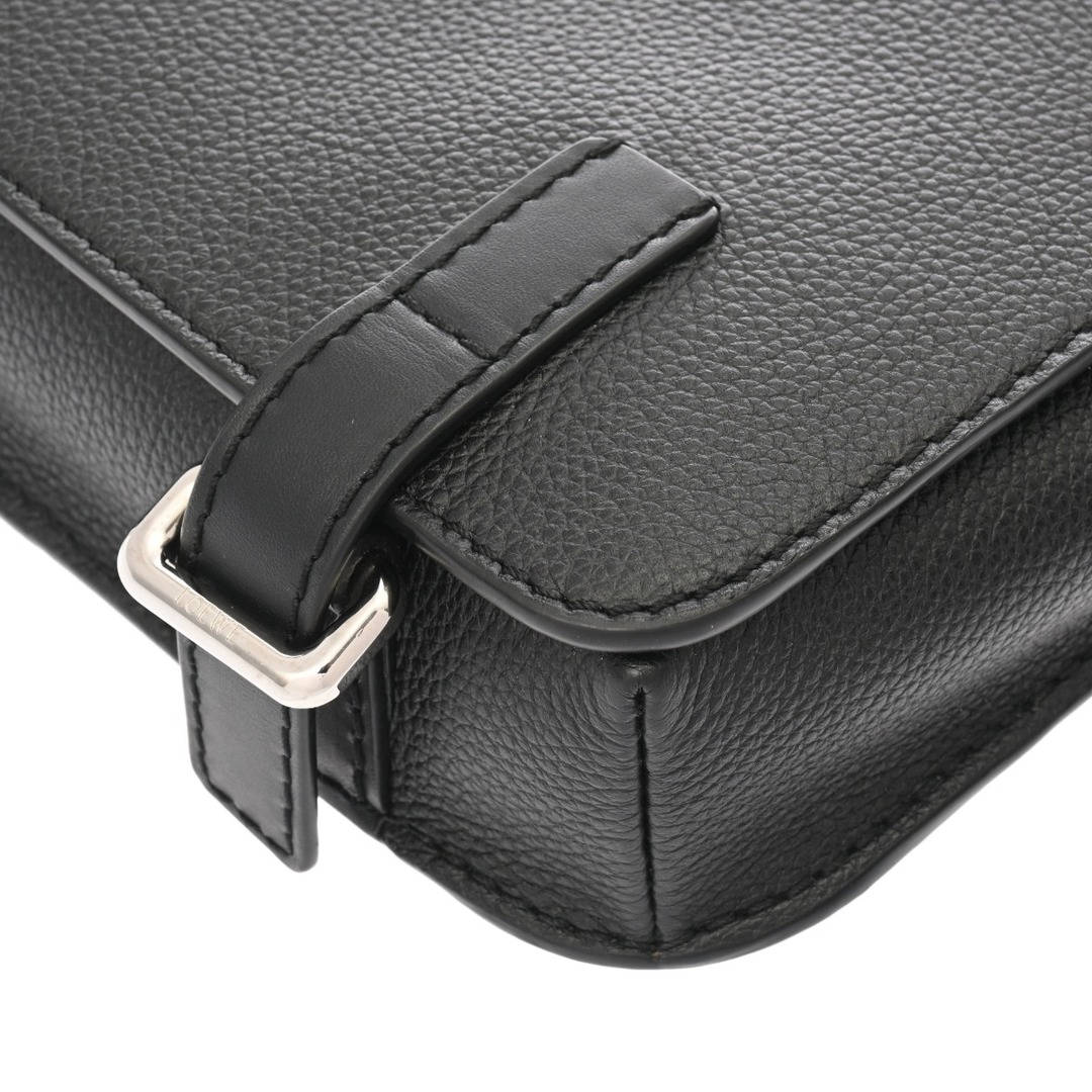 LOEWE - ロエベ ミリタリーバムバック ボディバッグ ブラックの LOEWE - ロエベ ミリタリーバムバック ボディバッグ ブラックの