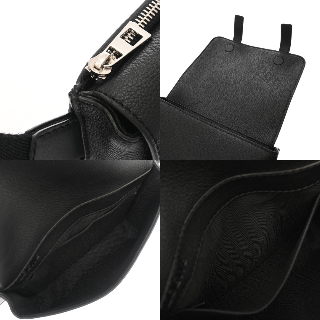 LOEWE - ロエベ ミリタリーバムバック ボディバッグ ブラックの LOEWE - ロエベ ミリタリーバムバック ボディバッグ ブラックの