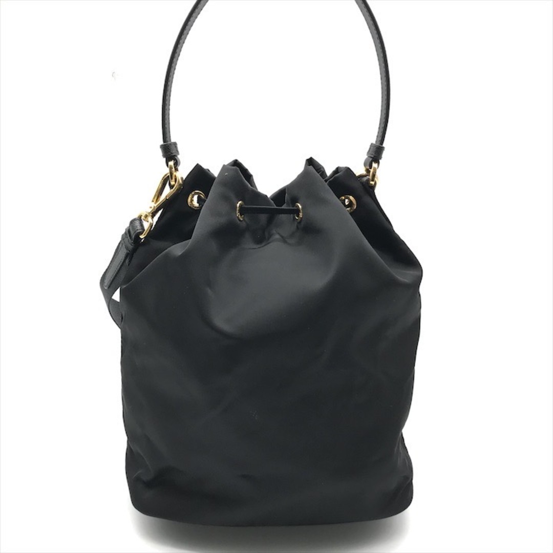 PRADA - 未使用保管品 PRADA プラダ 三角ロゴプレート ナイロン PRADA - 未使用保管品 PRADA プラダ 三角ロゴプレート ナイロン