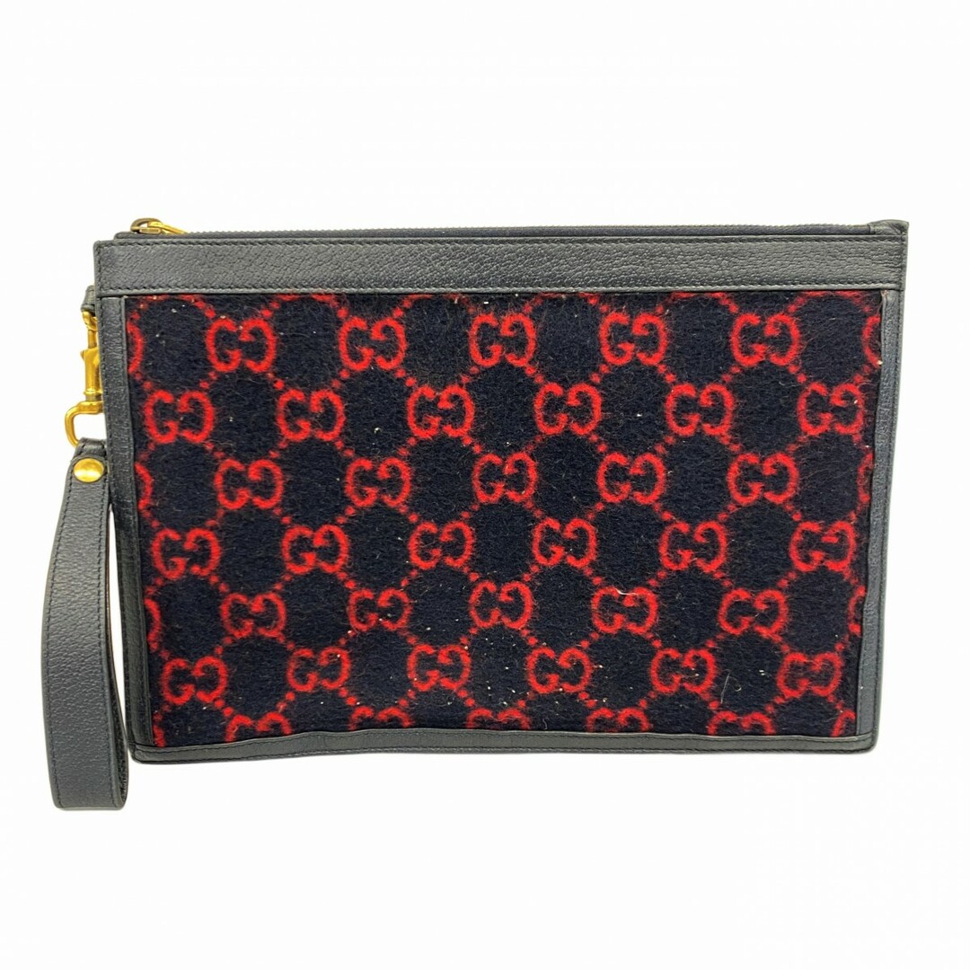 GUCCI - 【5dd6072】グッチ クラッチバッグ GGウール 597627 GUCCI - 【5dd6072】グッチ クラッチバッグ GGウール 597627