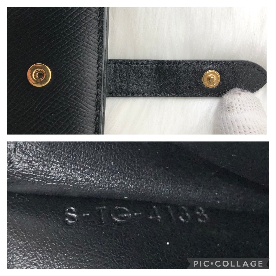 CELINE - 【美品】CELINE 二つ折り財布 ミディアム ストラップ CELINE - 【美品】CELINE 二つ折り財布 ミディアム ストラップ