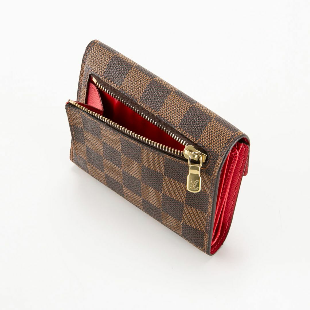 LOUIS VUITTON - ルイ・ヴィトン LOUIS VUITTON 折り財布 ダミエ LOUIS VUITTON - ルイ・ヴィトン LOUIS VUITTON 折り財布 ダミエ
