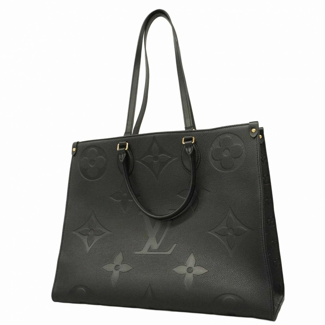 LOUIS VUITTON - ★最終価格【5dd6178】ルイヴィトン トートバッグ モノグラム・アンプラント オンザゴーGM M44925 ノワール【中古】レディース