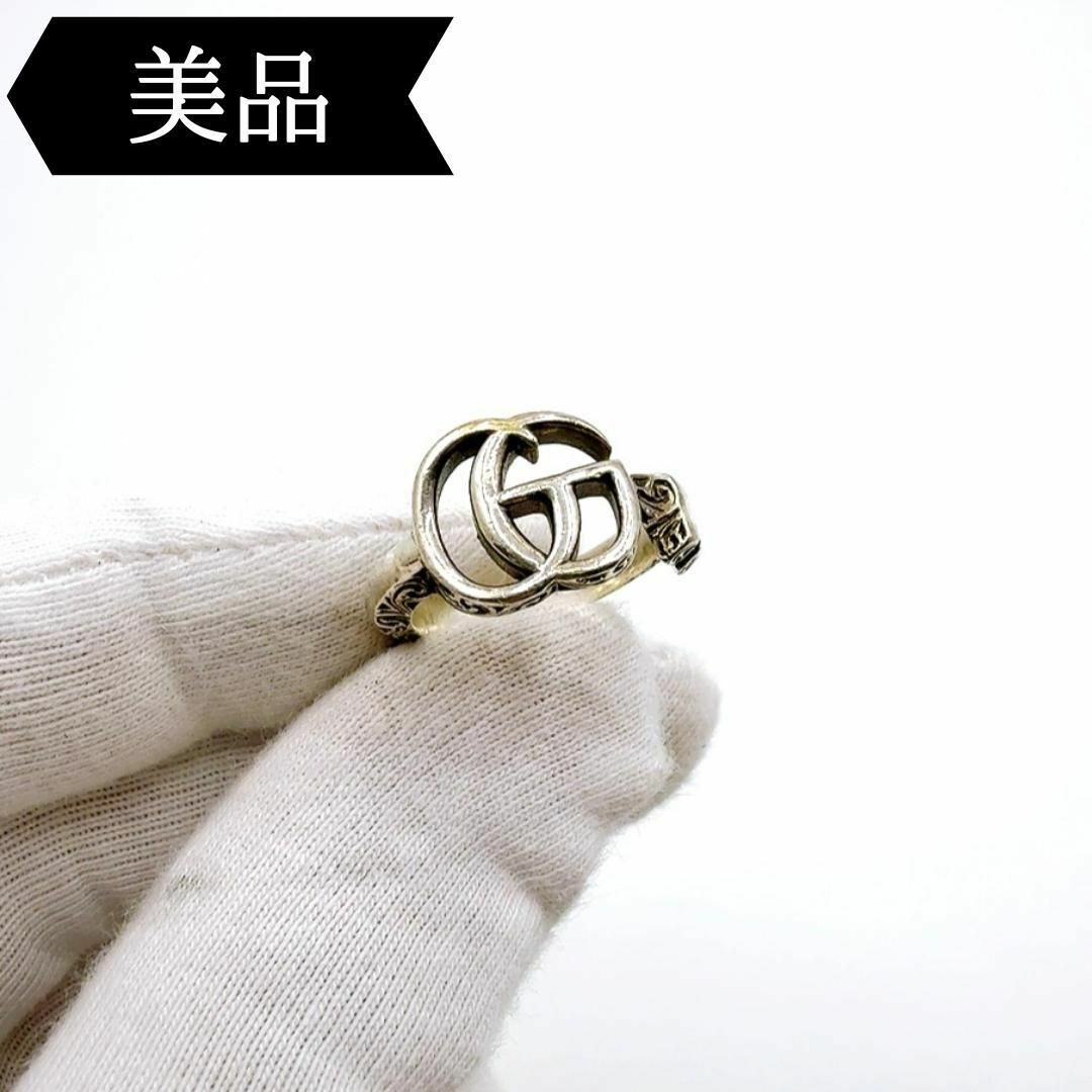 GUCCI - ◇グッチ◇925/アラベスク/ダブルG/リング/シルバー GUCCI - ◇グッチ◇925/アラベスク/ダブルG/リング/シルバー