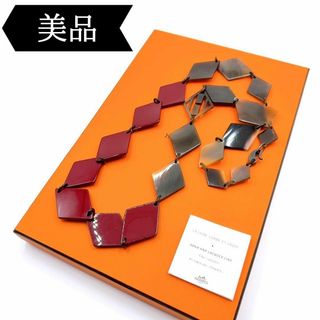 エルメス(HERMES)の◇エルメス◇ディーヴァ/バッファローホーン/ネックレス/ブランド(ネックレス)