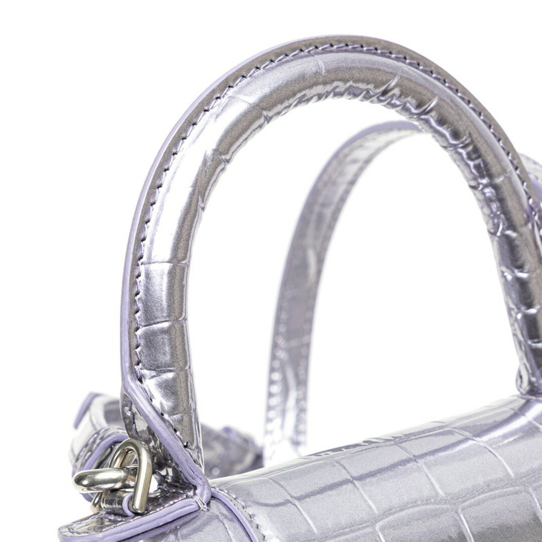 BALENCIAGA - バレンシアガ アワーグラス ミニ クロコ型押し BALENCIAGA - バレンシアガ アワーグラス ミニ クロコ型押し