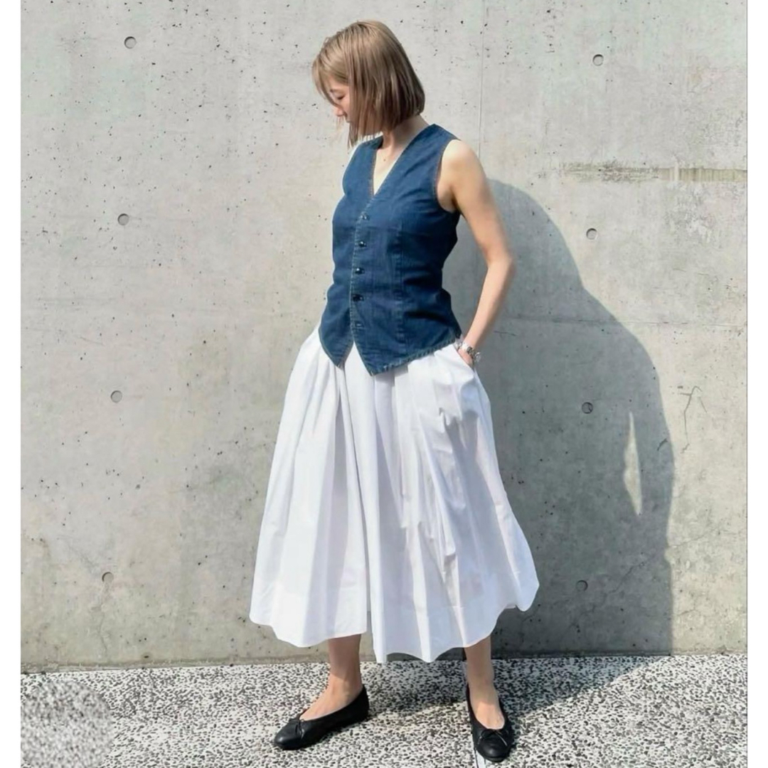 希少 美品】マディソンブルー タックボリュームスカート サイズ