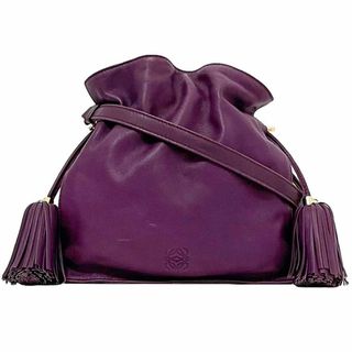 LOEWE - ロエベ ショルダーバッグ フラメンコ ec-23055 パープル LOEWE - ロエベ ショルダーバッグ フラメンコ ec-23055 パープル