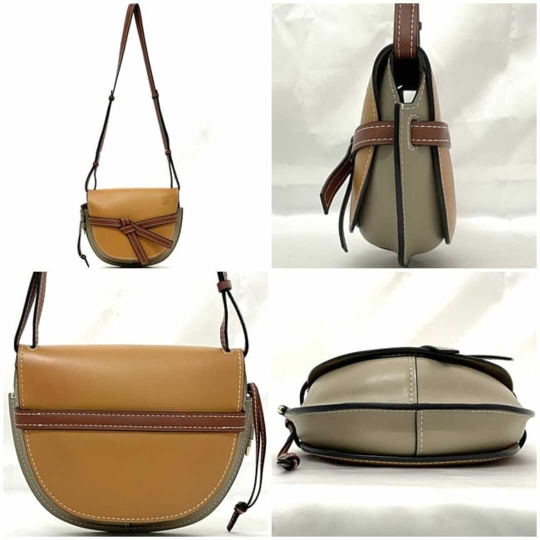 LOEWE - ロエベ ショルダーバッグ f-23050 ブラウン ベージュ LOEWE - ロエベ ショルダーバッグ f-23050 ブラウン ベージュ