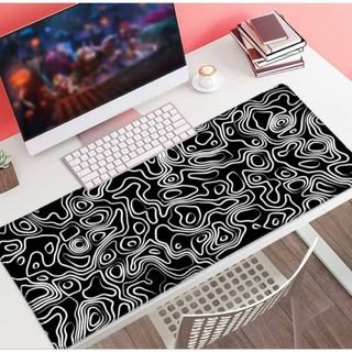 マウスパッド 超大型 防水 ゲーミング 90×40 キーボードパッド おしゃれ(その他)
