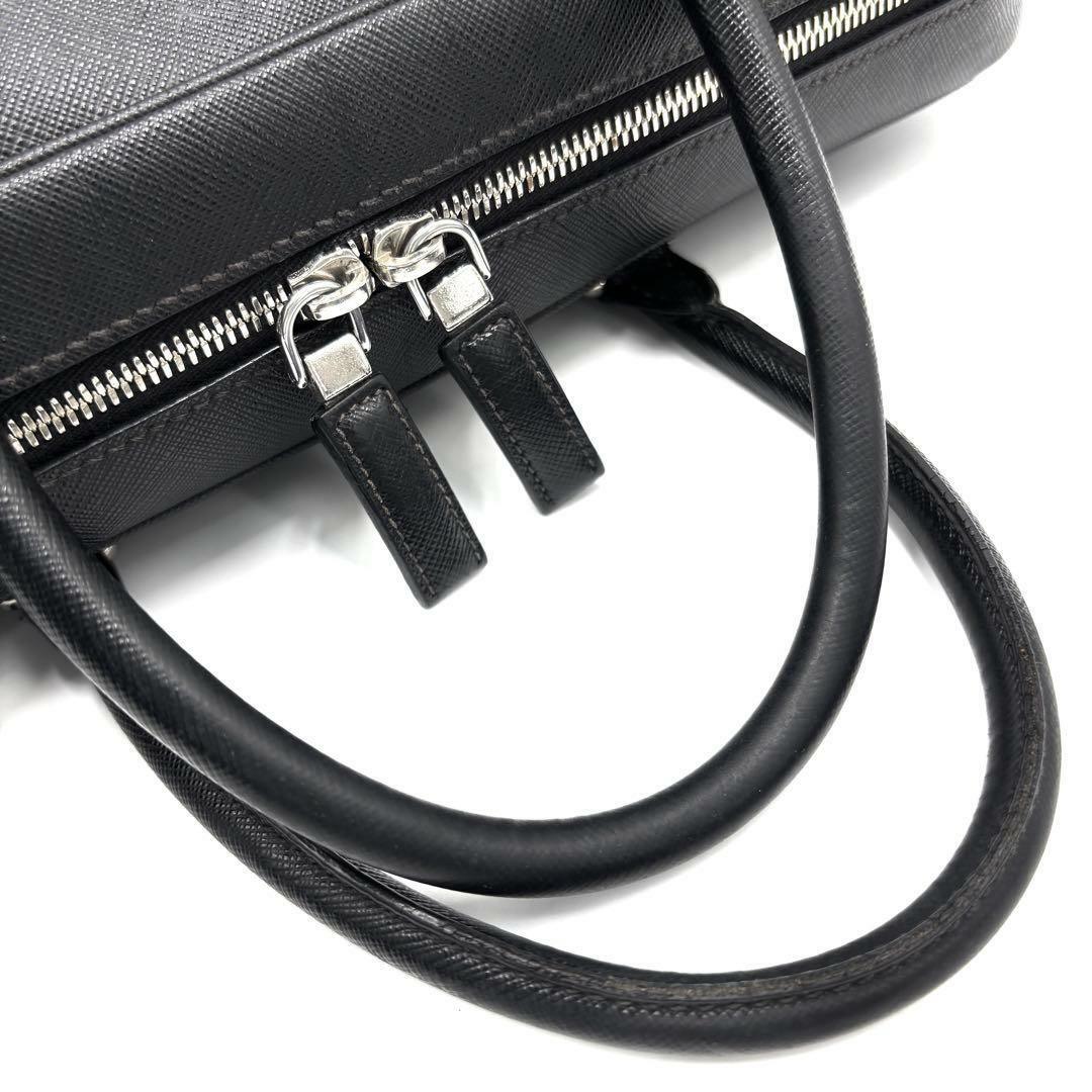 PRADA - PRADA プラダ ビジネスバッグ ブリーフケース 三角ロゴ PRADA - PRADA プラダ ビジネスバッグ ブリーフケース 三角ロゴ