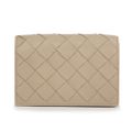 新品 ボッテガヴェネタ BOTTEGA VENETA カードケース BUSINESS CARD CASE エクリュ/グレイシャー