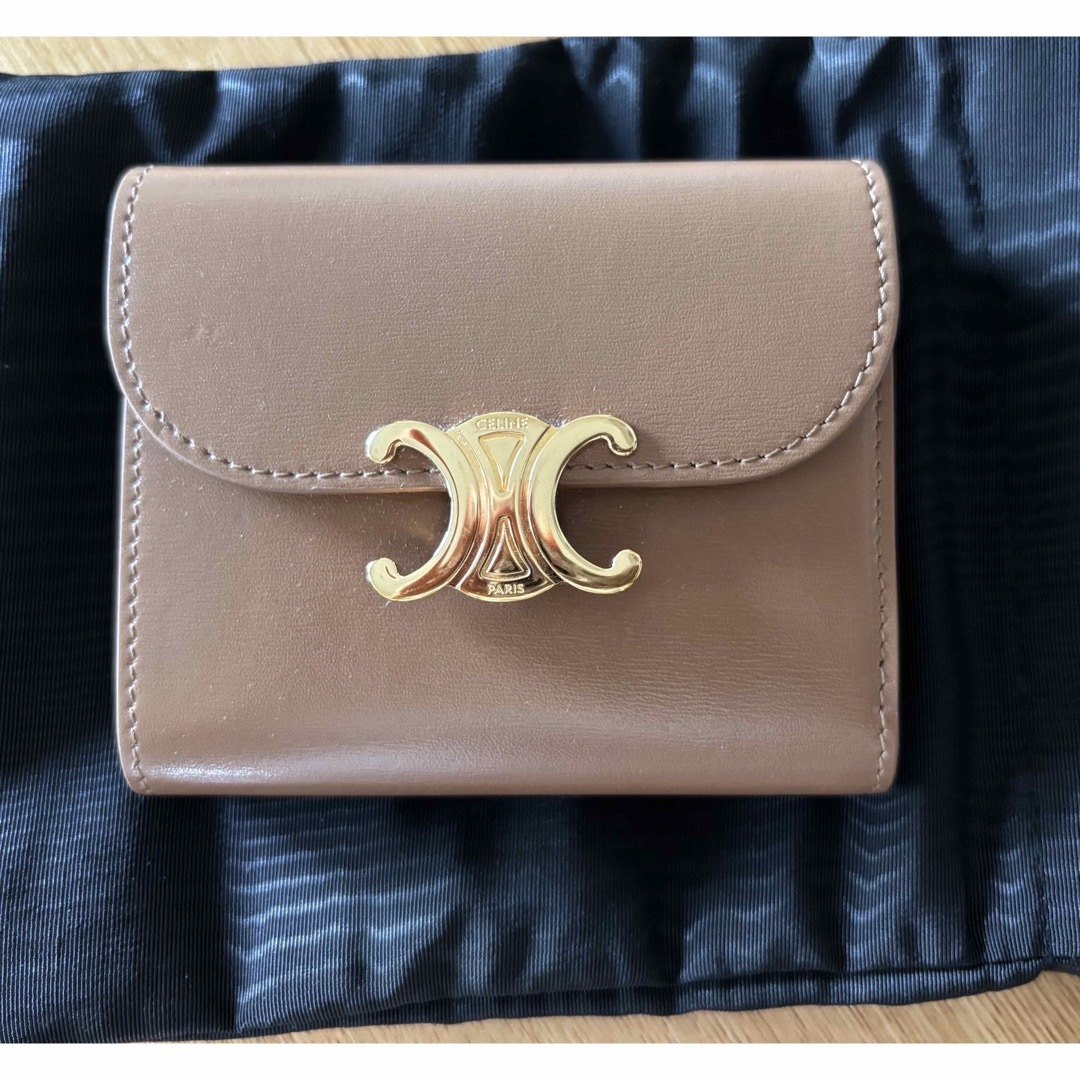 CELINE - CELINE ミニ財布 スモール フラップウォレット CELINE - CELINE ミニ財布 スモール フラップウォレット