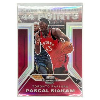 PANINI NBAカード CONTENDERS OPTIC PRIZM PASCAL SIAKAM TORONTO RAPTORS #14 送料無料 中古 IT1(シングルカード)