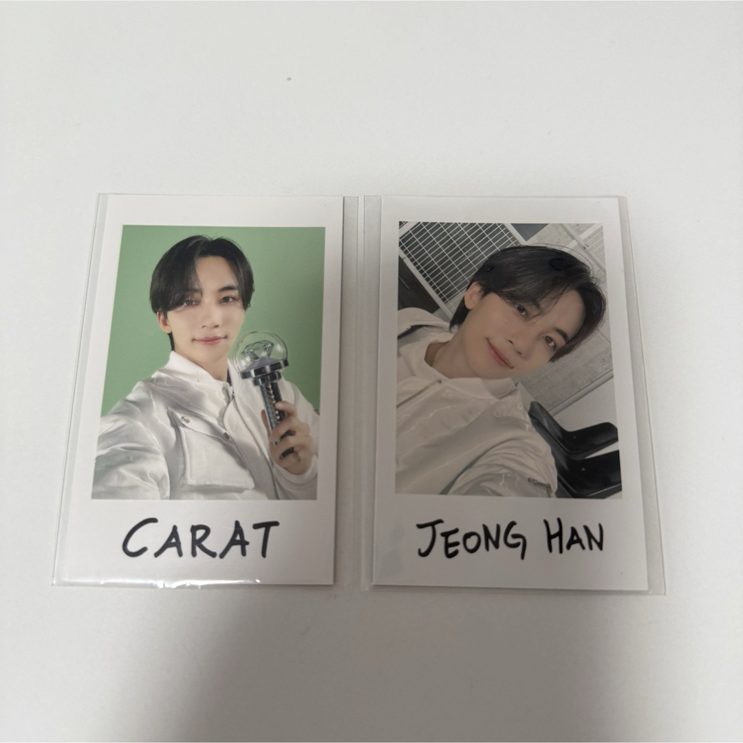 SEVENTEEN(セブンティーン)のseventeen follow again ジョンハン インスタントフォト エンタメ/ホビーのタレントグッズ(アイドルグッズ)の商品写真
