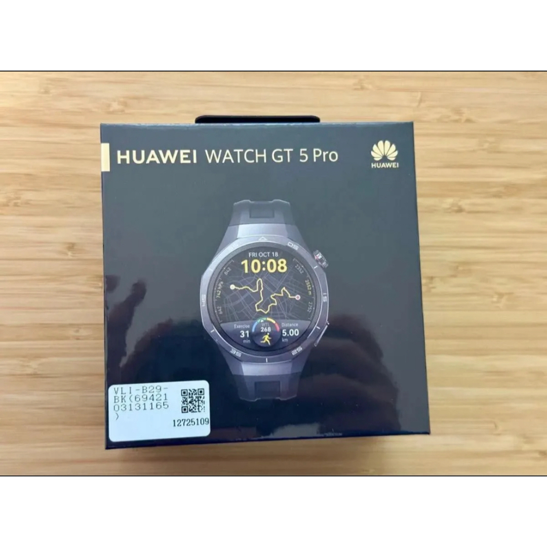 新品 HUAWEI WATCH GT5 PRO 46mm ブラック スポーツ/アウトドアのゴルフ(その他)の商品写真