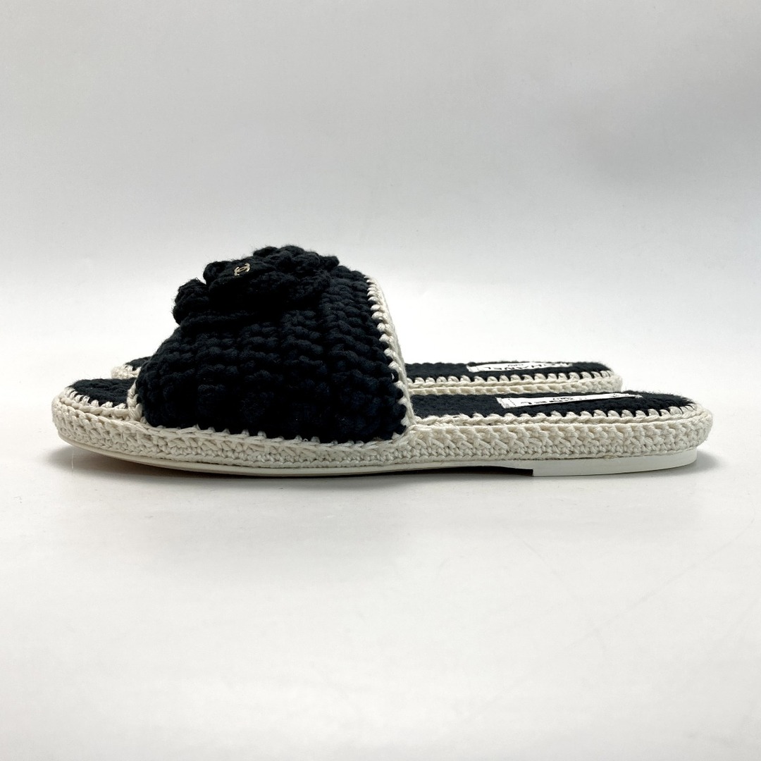 CHANEL - CHANEL シャネル ココマーク カメリア クロシェ CHANEL - CHANEL シャネル ココマーク カメリア クロシェ