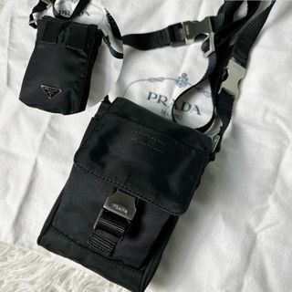 プラダ(PRADA)の極美品✨PRADA 3way ミニショルダー MV583 スマホポーチ ハンド(ショルダーバッグ)