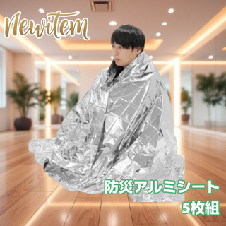 #2220 防災 アルミ シート ブランケット ※一部地域離島別途配送料有