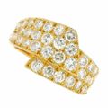 ヴァンクリーフ&アーペル パヴェダイヤ1.50ct リング YG 10.5号