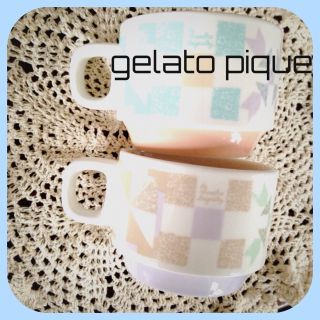 ジェラートピケ(gelato pique)のムック本掲載キルトペアマグカップ(その他)