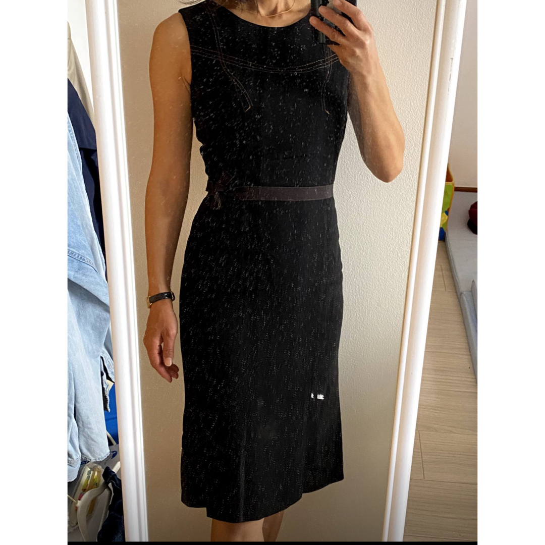 PRADA - PRADA ノースリーブ ワンピース サイズ40(38の方 PRADA - PRADA ノースリーブ ワンピース サイズ40(38の方