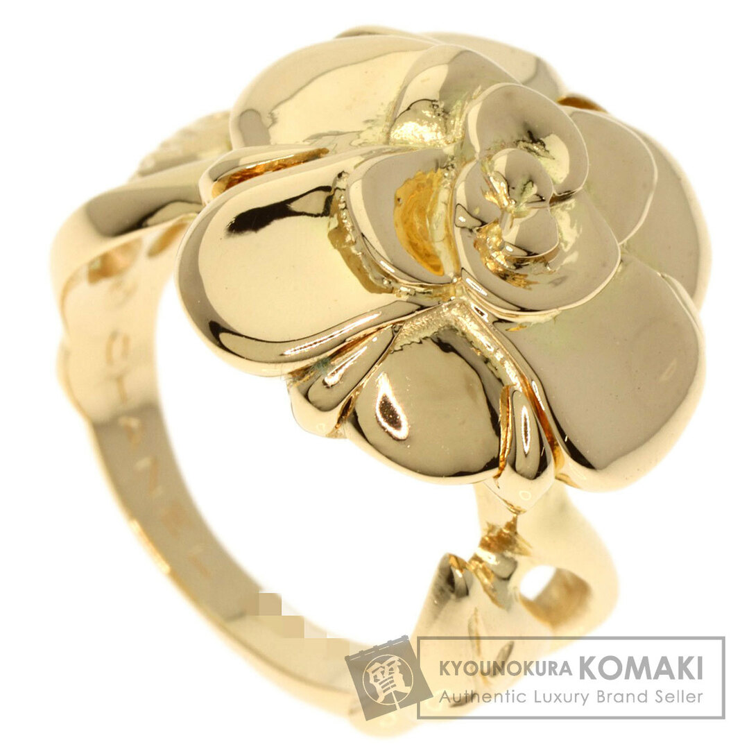 CHANEL - CHANEL カメリア リング・指輪 K18YG レディースの通販 CHANEL - CHANEL カメリア リング・指輪 K18YG レディースの通販