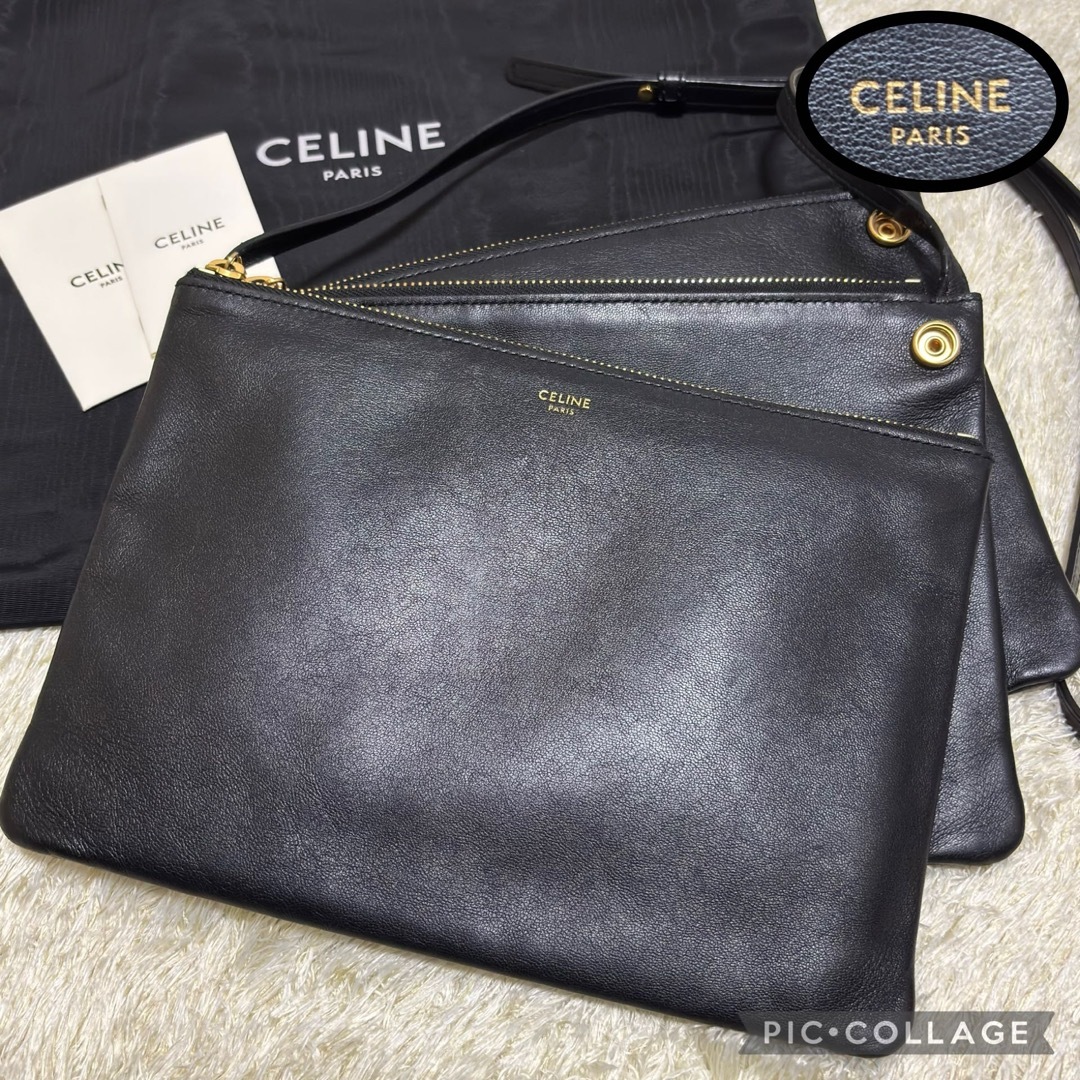 CELINE - 179✨CELINE✨セリーヌ トリオ ラージ ショルダー CELINE - 179✨CELINE✨セリーヌ トリオ ラージ ショルダー