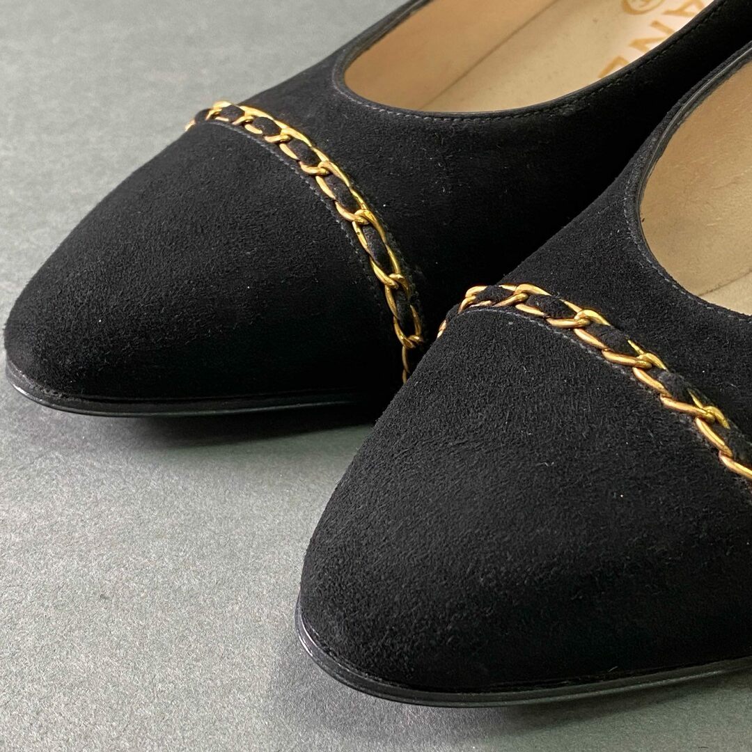 CHANEL - 4e2 《美品》 CHANEL シャネル チェーントゥ スエード CHANEL - 4e2 《美品》 CHANEL シャネル チェーントゥ スエード